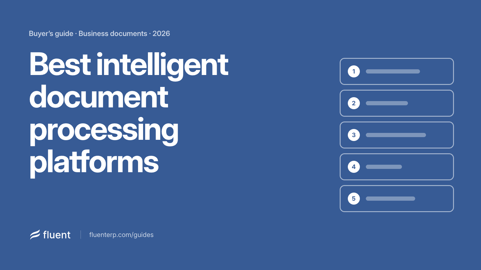 Best Intelligent Document Processing Platforms for Business Documents (2026)